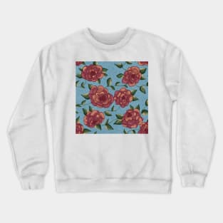 Pattern roses dress - In the mood for love Crewneck Sweatshirt